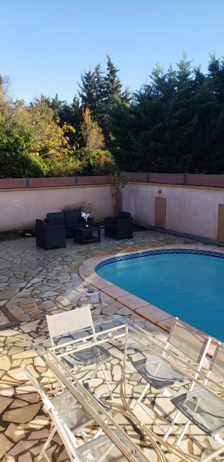סנט-מארי-לה-מר Villa Avec Piscine A St Marie La Mer מראה חיצוני תמונה