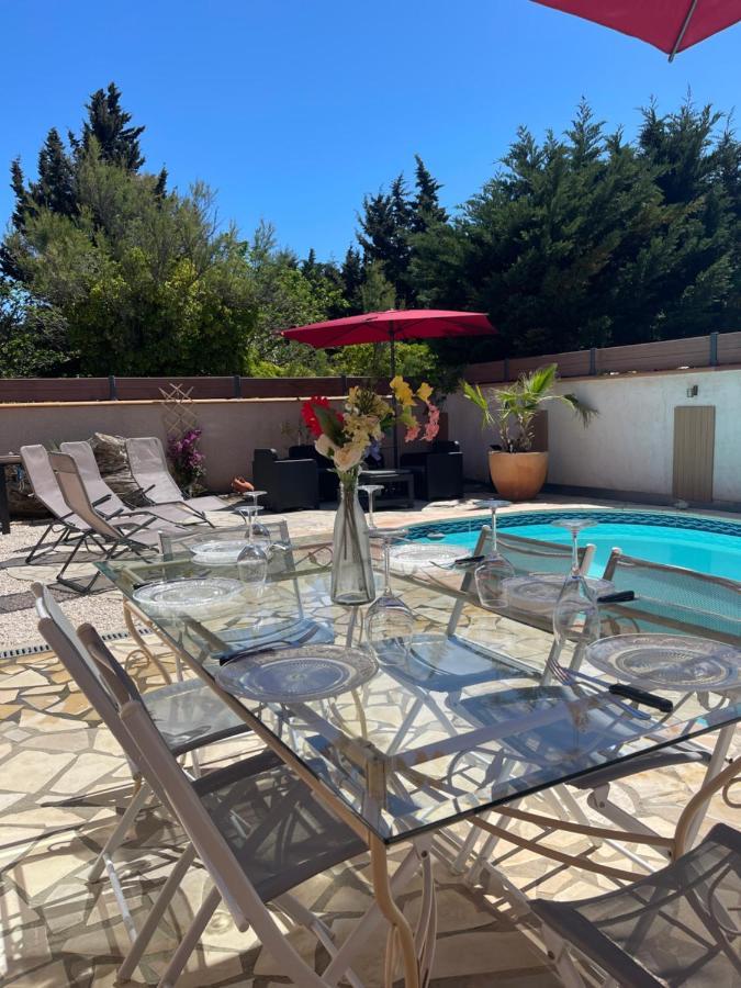 סנט-מארי-לה-מר Villa Avec Piscine A St Marie La Mer מראה חיצוני תמונה