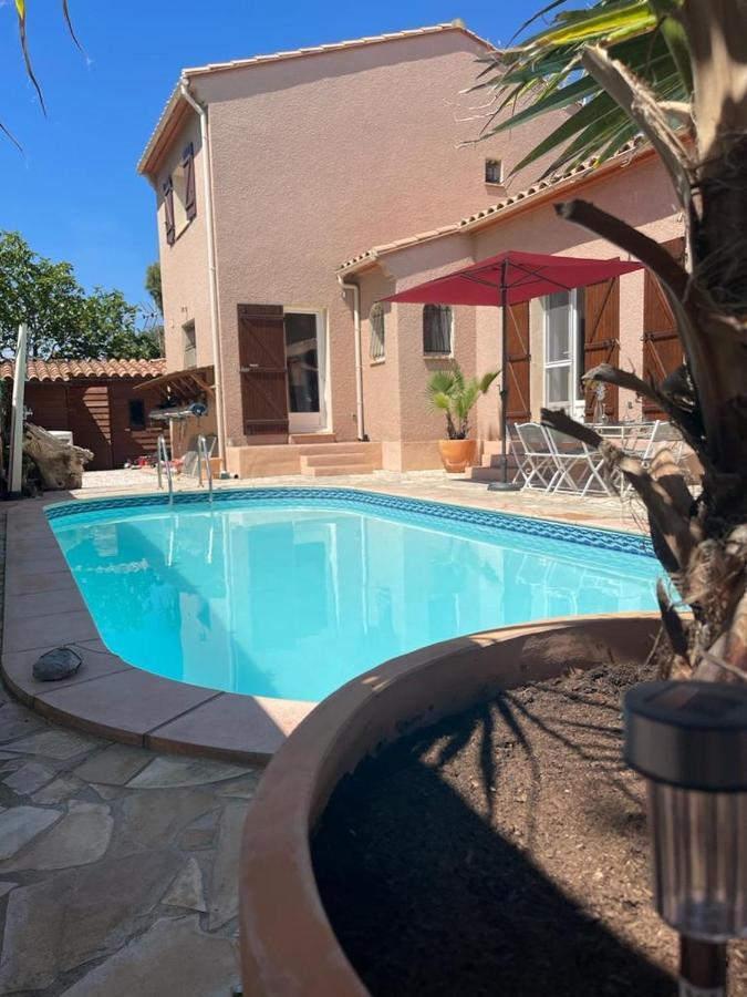סנט-מארי-לה-מר Villa Avec Piscine A St Marie La Mer מראה חיצוני תמונה