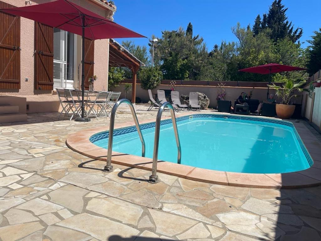 סנט-מארי-לה-מר Villa Avec Piscine A St Marie La Mer מראה חיצוני תמונה