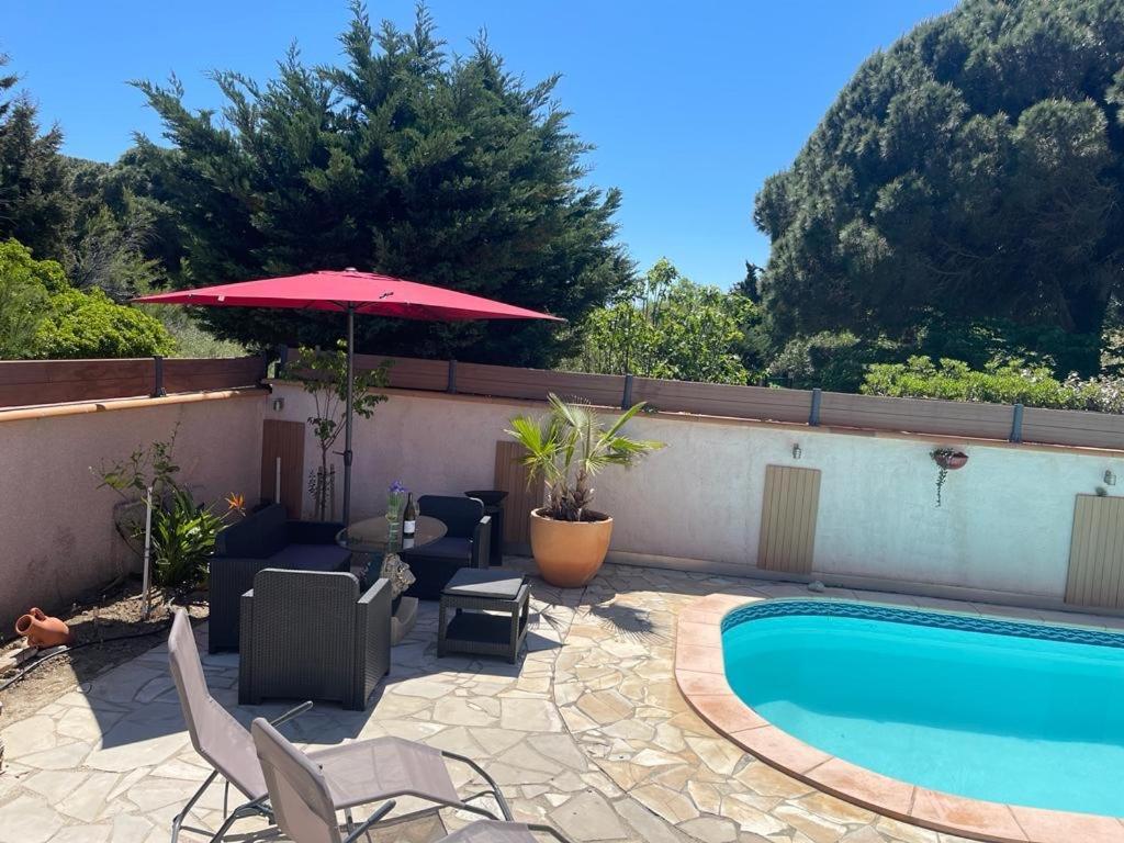 סנט-מארי-לה-מר Villa Avec Piscine A St Marie La Mer מראה חיצוני תמונה